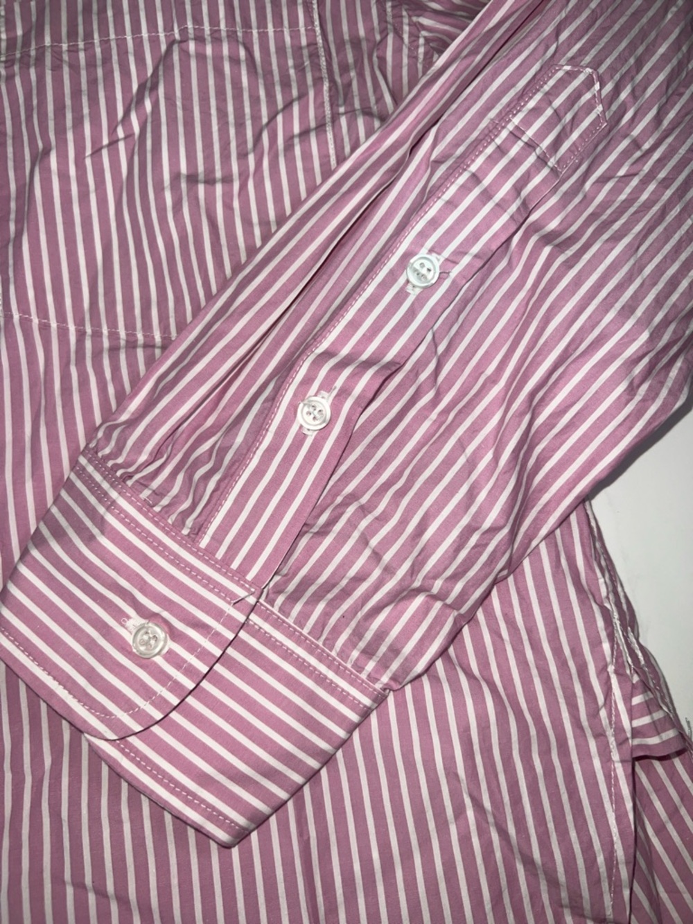 Citizens Of Humanity Pink and White Striped Shirt - Picture 6 of 6
